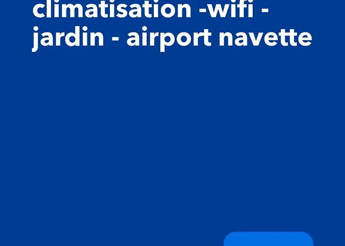 Le Tiny De Laly - Climatisation -wifi - Jardin - Airport Navette Holiday home *